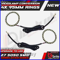 Bentley Supersport Smd Led Headlight Ring Conversion Drl White Facelift Rings