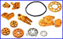 Billet Machined Alloy Conversion Kit Combo E for Losi 1/4 Promoto-MX Motorcycle