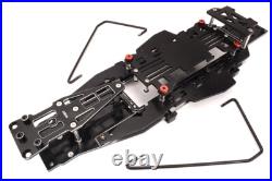 Billet Machined LCG Chassis Upgrade Conversion Kit for Traxxas 1/10 Slash 2WD