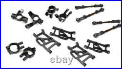 Black Billet Machined Upgrade Conversion Kit for Losi 1/5 Desert Buggy XL-E 2.0