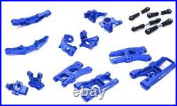 Blue CNC Machined Suspension Conversion Upgrade for Traxxas 1/10 4-Tec 2.0