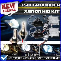 CANBUS GROUNDER HID XENON CONVERSION KIT H7 35w Bulbs upgrade lamp UK seller