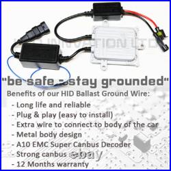 Canbus Grounder Hid Kit HID H7 BMW 3 Series E90 E91 F30 E60 Xenon Conversion UK