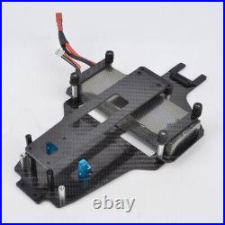 Carbon Chassis Conversion Upgrades Kit for Tamiya Top Force EVO. 4WD Buggy Car