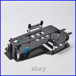 Carbon RC Chassis Conversion Upgrades Kit for Tamiya Top Force EVO 4WD Buggy Car
