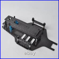 Carbon RC Chassis Conversion Upgrades Kit for Tamiya Top Force EVO 4WD Buggy Car
