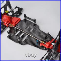 Carbon RC Chassis Conversion Upgrades Kit for Tamiya Top Force EVO 4WD Buggy Car