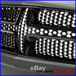 Charger 2011-2014 SRT8 Style Front Bumper Fog Light Grille WithO ADAPTIVE CONTROL