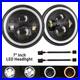 Classic-Car-7-Domed-Lens-H4-led-Headlight-Headlamp-Conversion-Kit-2pcs-Upgrade-01-squj