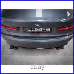 Cobra BMW 330e Exhaust Quad Exit M3 Style Conversion Kit G20 330e inc Rear Panel
