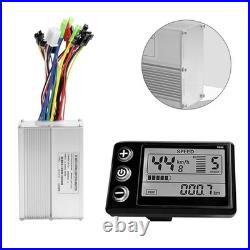 Complete EBike Upgrade Set with Brushless Motor Compatibility and LCD Readout
