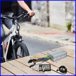Complete EBike Upgrade Set with Brushless Motor Compatibility and LCD Readout