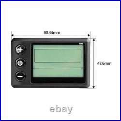 Complete EBike Upgrade Set with Brushless Motor Compatibility and LCD Readout
