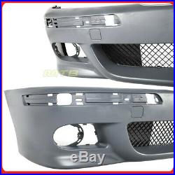 Conversion Front Bumper M5 Style Cover For BMW 5 Series E39 97-03 Complete Kit