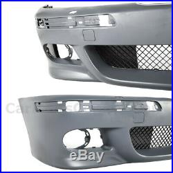 Conversion Front Bumper M5 Style Cover For BMW 5 Series E39 97-03 With Washer Hole