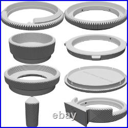 Conversion Housing for Canon FD 55mm f/1.2 SSC Lens Cine Upgrade Kit Conversion Housing for Canon FD 55mm f/1.2 SSC Lens Cine Upgrade Kit