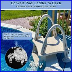 Deck Mount Conversion Kit for Roll Guard Frame Pool Ladder Upgrade Steps to De