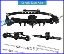 Dual-Sided 4mm Axle Extension for Axial Optimize Handling & Climbing Ability Dual-Sided 4mm Axle Extension for Axial Optimize Handling & Climbing Ability