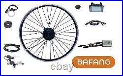 E-Bike Conversion 24 36V 250W Black Front Wheel HD IP65 BAFANG G020 Light Load Wheel