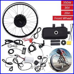 E-Bike Conversion Kit 20 350W 36V Front Wheel Motor Upgrade Kit