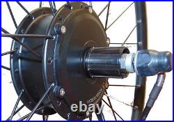 E-Bike Conversion Kit 24 8/9/10 Rear Wheel RWD 36V 250W Disc Waterproof IP65 1-Cable