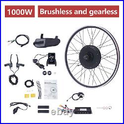 E-Bike Conversion Kit 48V 1000W Engine with Rear Wheel Kit 700c for 28/29-Inch NEW