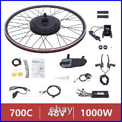 E-Bike Conversion Kit 48V 1000W Engine with Rear Wheel Kit 700c for 28/29-Inch NEW