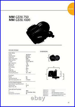 E-Bike Conversion Kit Bafang G320 BBS03 48V 1000W 68mm Centre Engine Kit Display