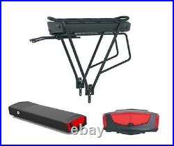 E-Bike Luggage Rack Battery Pedelec Conversion Kit Battery Carrier 36V 13 AH MX + Box