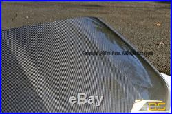 EOS Top Roof OVERLAY CARBON FIBER Cover For 14-19 Chevy Corvette C7 2Dr Coupe