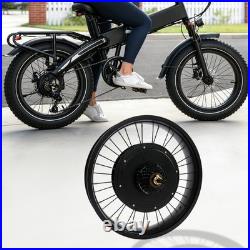 Electric Bicycle Wheel 48V Brushless Hub Motor Kit Commuter E-Bike Upgrade Part