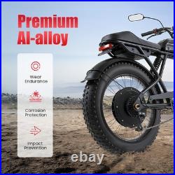 Electric Bicycle Wheel 48V Brushless Hub Motor Kit Commuter E-Bike Upgrade Part