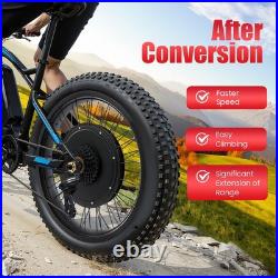 Electric Bicycle Wheel 48V Brushless Hub Motor Kit Commuter E-Bike Upgrade Part