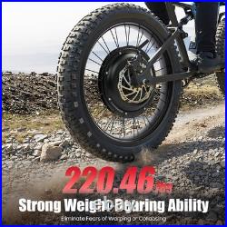 Electric Bicycle Wheel 48V Brushless Hub Motor Kit Commuter E-Bike Upgrade Part