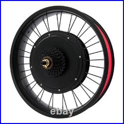 Electric Bicycle Wheel 48V Brushless Hub Motor Kit Commuter E-Bike Upgrade Part