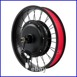 Electric Bicycle Wheel 48V Brushless Hub Motor Kit Commuter E-Bike Upgrade Part