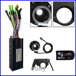 Electric Bike MTB Conversion Kit with 30A Sine Wave Controller and 8 PAS Kit