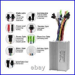 Electric Bike Upgrade with Brushless Controller and Colour Instrument