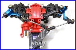 EmbieRacing Tamiya TA02 Carbon Chassis Rebuild Kit Conversion Set RC Car Upgrade