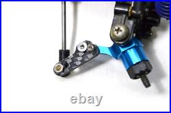 EmbieRacing Tamiya TA02 Carbon Chassis Rebuild Kit Conversion Set RC Car Upgrade