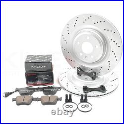 FOR AUDI RS3 8V RSQ3 REAR S6 S7 BIG 356X22mm BRAKE DISCS CONVERSION UPGRADE