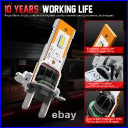 FOR NISSAN QASHQAI 2007+ 2PC Upgrade H7 Car LED Headlight Bulbs Conversion Kit