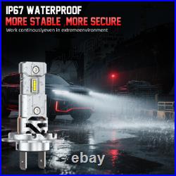 FOR NISSAN QASHQAI 2007+ 2PC Upgrade H7 Car LED Headlight Bulbs Conversion Kit