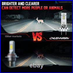 FOR NISSAN QASHQAI 2007+ 2PC Upgrade H7 Car LED Headlight Bulbs Conversion Kit