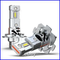 FOR NISSAN QASHQAI 2007+ 2PC Upgrade H7 Car LED Headlight Bulbs Conversion Kit