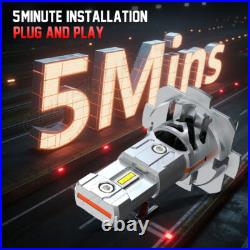 FOR NISSAN QASHQAI 2007+ 2PCS Upgrade H7 Car LED Headlight Bulbs Conversion Kit