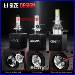 FOR NISSAN QASHQAI 2007+ 2PCS Upgrade H7 Car LED Headlight Bulbs Conversion Kit