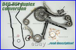 FOR RENAULT MAXITY 2.5 DCi YD25 DUPLEX TIMING CHAIN KIT CONVERSION UPGRADE