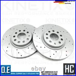 FOR SKODA FABIA VRS MK1 BIG BRAKE DISC UPGRADE CALIPER CONVERSION KIT 312mm