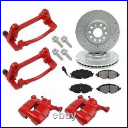 FOR SKODA OCTAVIA (MK3) 288mm to 312mm FRONT BIG BRAKE DISCS UPGRADE CONVERSION
